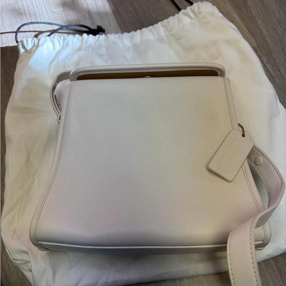Coach Cream Shoulder Bag